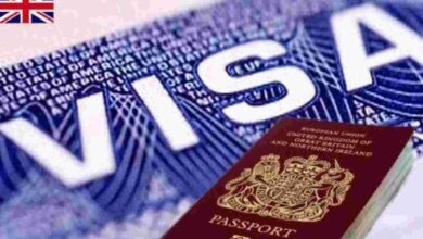 Visa from Britain